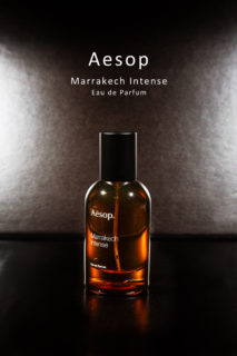 Aesop の香水 マラケッシュ インテンス パルファム とレバレンス ハンドバームを購入